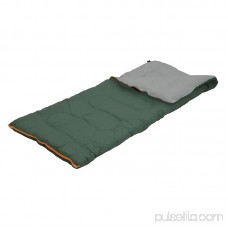 Stansport Scout - 3 lb - 33 x 75 Rect. Sleeping Bag - Forest Green 570415125
